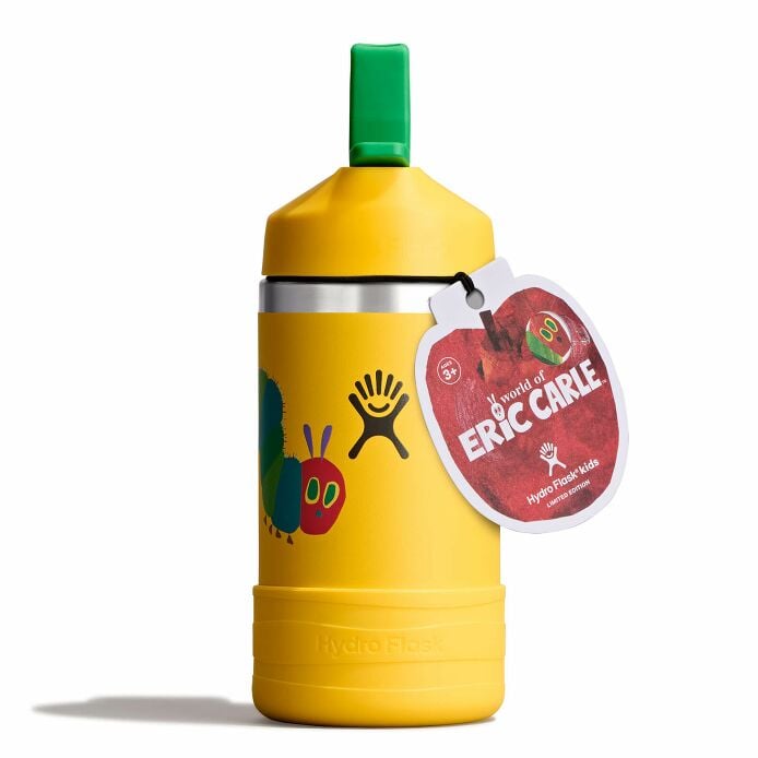 kids-12-oz-bottle-world-of-eric-carletm-y6 le26-w12-1000-kids-12-oz-wide-straw-cap-and-boot-yellow-caterpillar-straight-lid-open-withtag_1.jpg