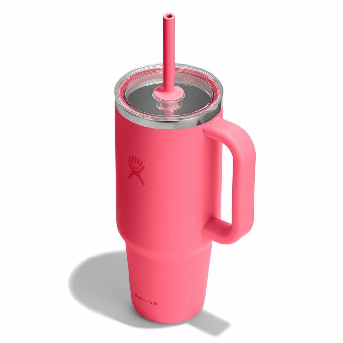 40-oz-travel-tumbler-v9 tt40pscc668-40-oz-travel-tumbler-clear-lid-popstar-pink-angledhigh.jpg